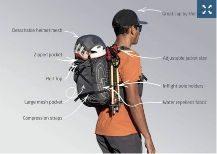 Airdesign Hike & Fly Trail Rucksack 24 Liter