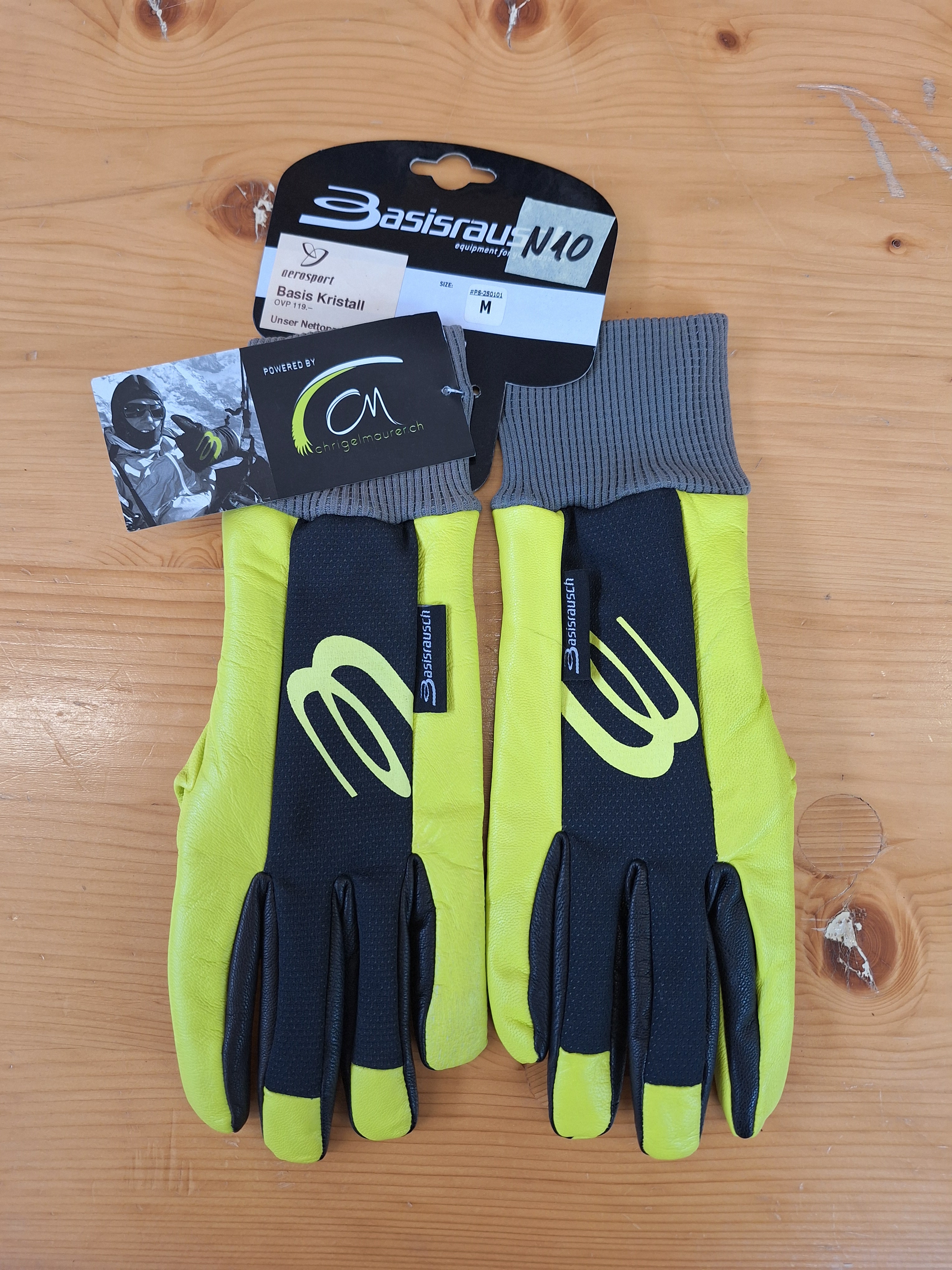 Handschuh Basisrausch - Kristall - Grösse M