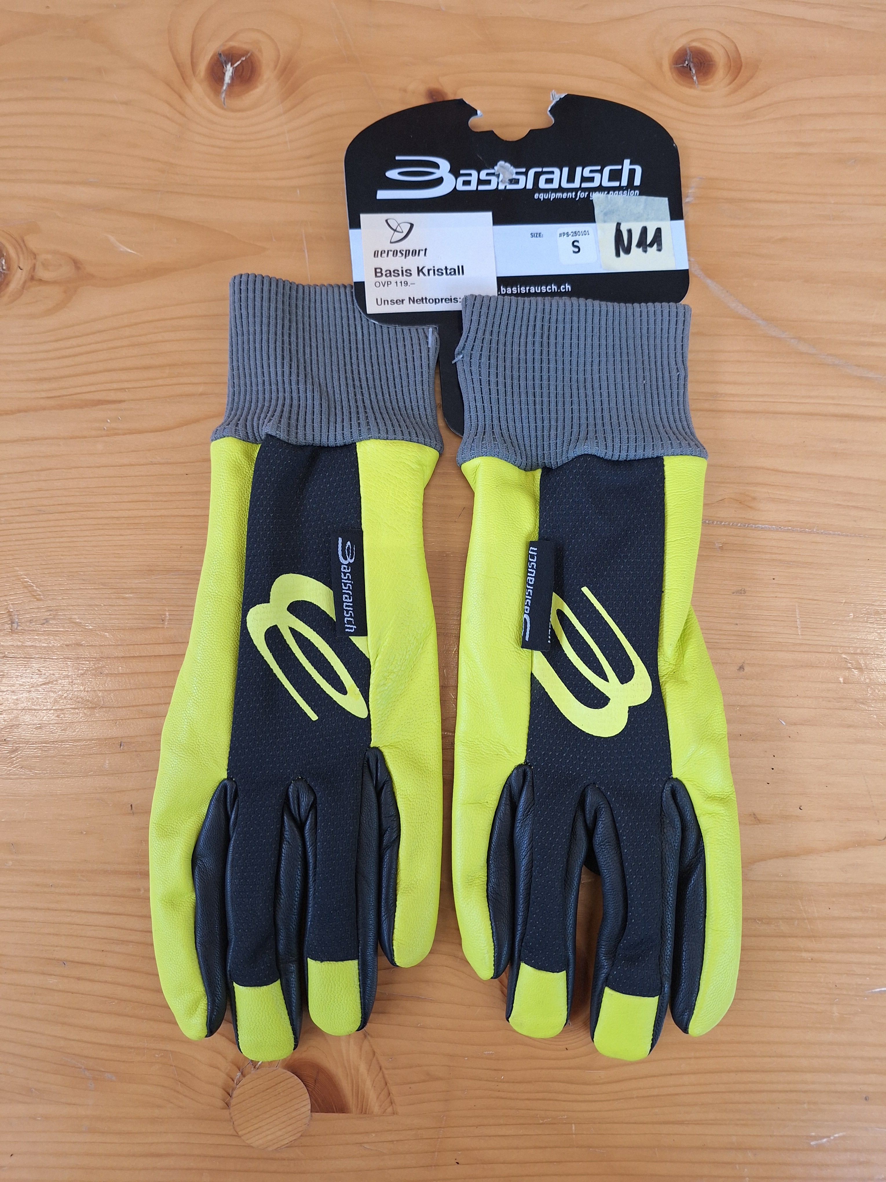 Handschuh Basisrausch - Kristall - Grösse S