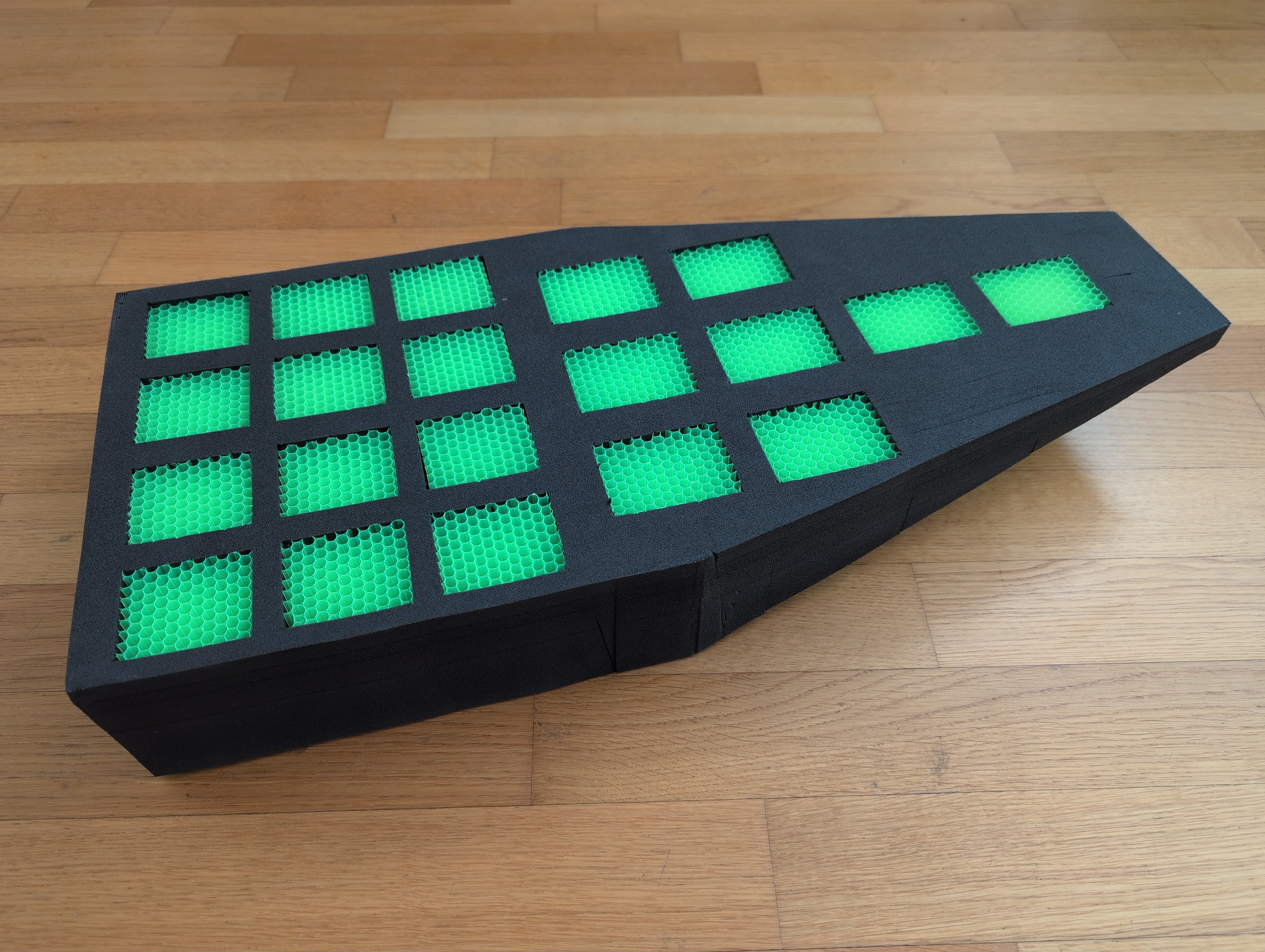 Koroyd Protektor Elemente für Gurtzeuge von Gin, Neo etc.