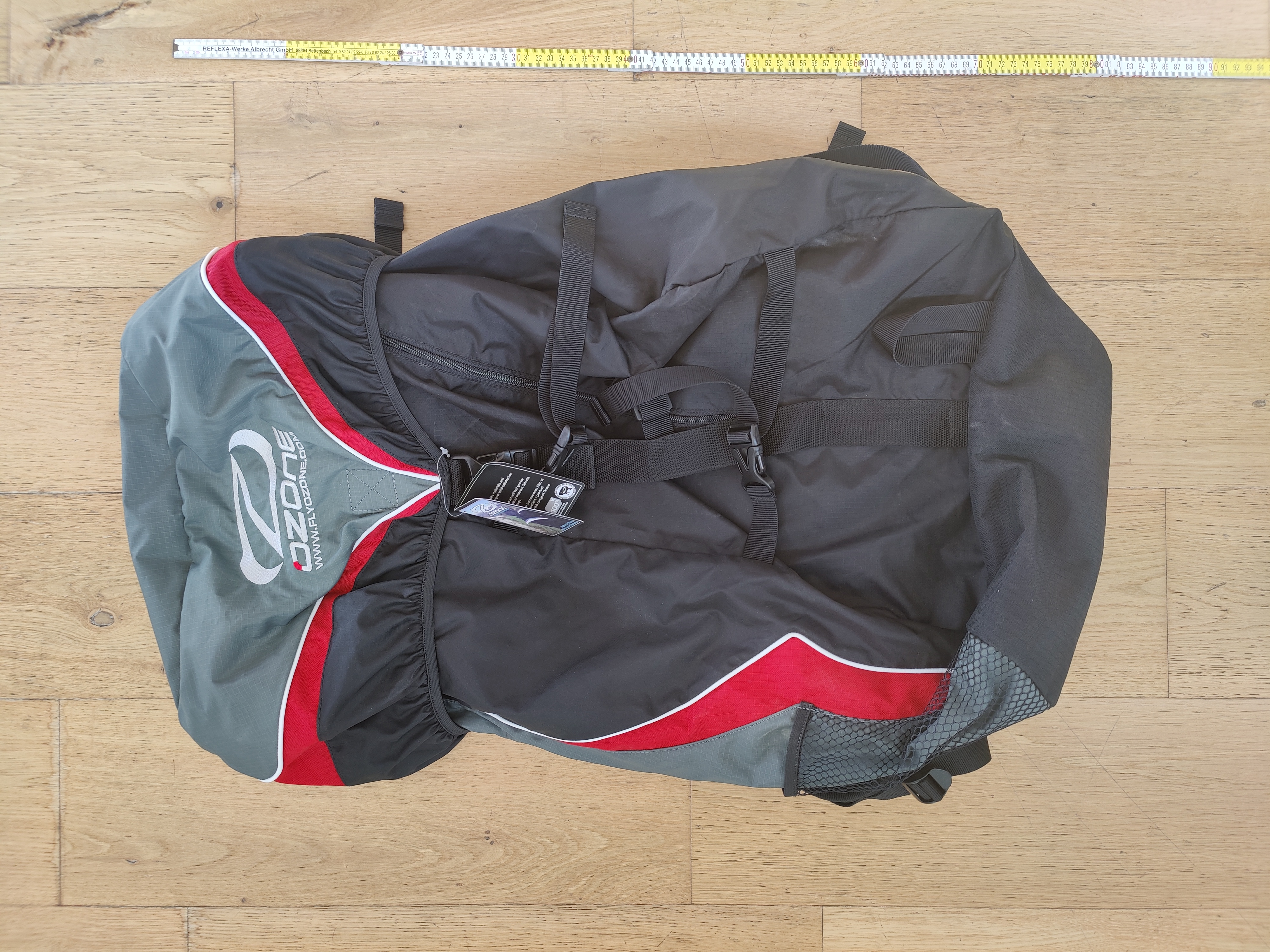 Ozone Gleitschirm Pack-  Rucksack   135 Liter / älteres Model                 