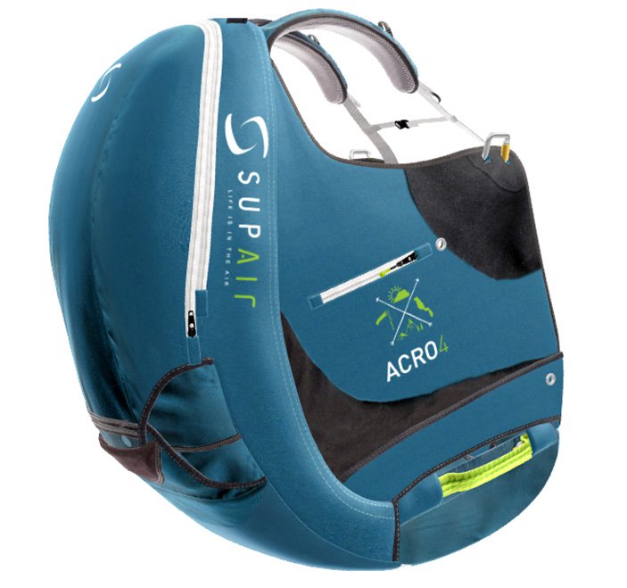 Harnais Supair Acro 4 - Tailles S, M, L - Testé Et Approuvé - Parapente Acro